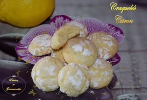 Craquelés au Citron