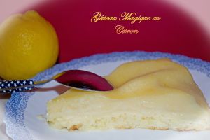 Gâteau Magique au Citron
