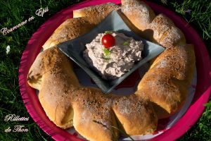 Couronne en Epis et Rillettes de Thon