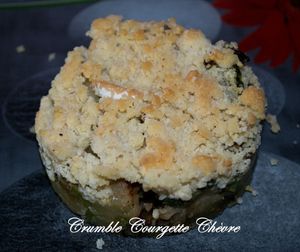 Crumble Courgette Chèvre