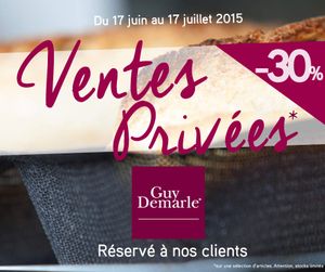 Ventes privées Guy Demarle