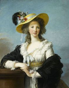 Gabrielle Yolande Claude Martine de Polastro, duchesse de Polignac, 1782 (Versailles, musée national des châteaux de Versailles et de Trianon)