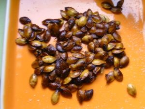 graines de courge grillées
