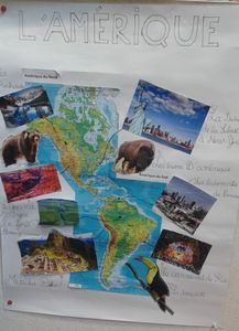 A la découverte des différents continents en CE2