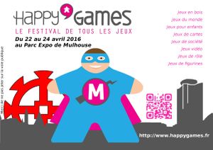Happy'Games 2016, on y sera ! Mais en attendant ...