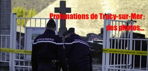 Cimetière de Tracy-sur-Mer : des images…