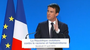 Valls présente un plan à 100 millions d'euros contre le racisme et l'antisémitisme