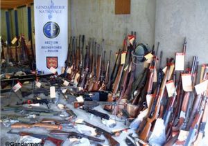 Trafic démantelé : 546 armes de guerre saisies, 48 personnes interpellées