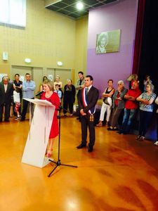 Inauguration de la salle Adrienne HORVATH