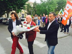 Hommage à Louis Thomas, résistant communiste bagnolais mort en déportation le 3 février 1945.
