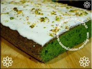 Cake vert sans colorant artificiel