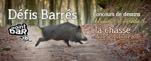 couverture du groupe public les défis barrés spécial chasse
