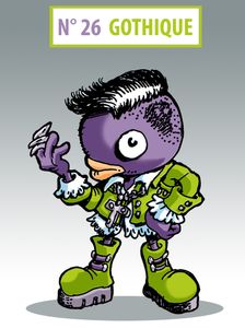 BarMan, mascotte du fanzine Point Bar BD