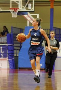 Alix en équipe de France... U16