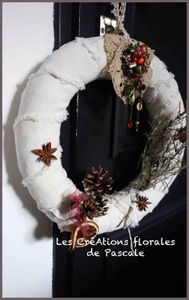 Couronne de Noël scandinave