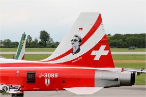 Northrop F-5E Tiger II - Swiss Air Force Aerobatic Team - Special marking "Danke Dani"