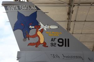 General Dynamics F-16C "Fighting Falcon" - 157th FS "Swamp Fox" - 50th anniversary Wild Weasels 1965 / 2015