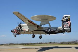 Northrop Grumman "Hawkeye" - VAW 113 "Black Eagles" - CAG bird 2015