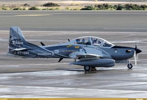 AT-29 "Super Tucano" (EMB314) - Tentara Nasional Indonesia - Special marking Dubaï Air Show 2015