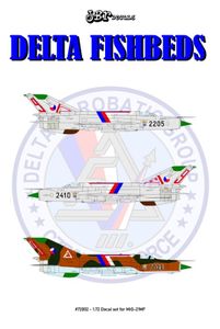 Mig 21MF - Test center "Stressová Letka" - Delta Acrobatic group 1994/1995