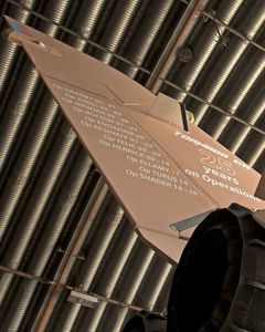Panavia Tornado GR.4 - 15(R) sqn - 25 years of operations special marking