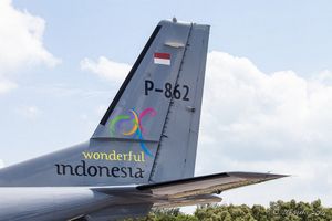 CASA CN235-220-AMCOS - Skwadron Udara 800 - special marking "Wonderful Indonesian"