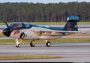 Northrop Grumman EA-6B "Prowler" - Marine Tactical Electronic Warfare Training Squadron 1 (VMAQT-1) "Banshees" - Deactivation
