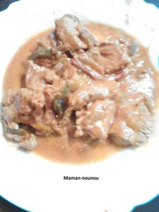 Curry de dinde au lait de coco avec le cookeo