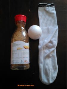 Quille avec bouteille