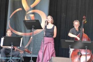 Zefiro Torna & Frank Vaganée Trio/ Quentin Dujardin Trio & Ialma au Brosella Folk - Théâtre de Verdure- Bruxelles- le 11 juillet 2015