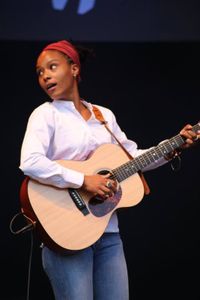 Brussels Summer Festival ' Day 6' Sarah Carlier au Mont des Arts- Bruxelles, le 19 août 2015