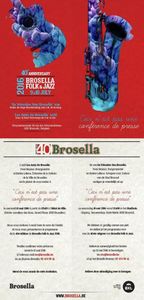 Drink programme/présentation BROSELLA FOLK & JAZZ 2016