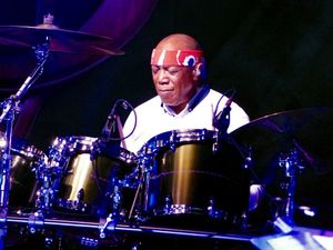 Billy Cobham band at Brosella Folk and Jazz Festival 2016 (Jazz Day) - Théâtre de Verdure- Bruxelles, le 10 juillet 2016