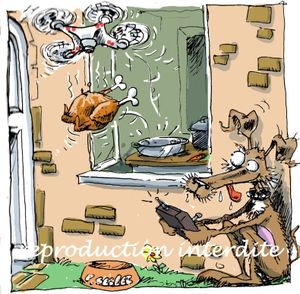 La nourriture abandonnée, difficile d’y résister !