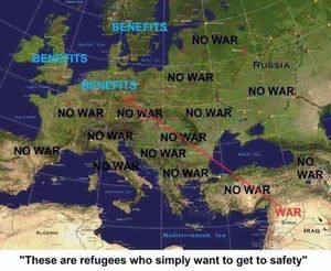 El arma de la fabricada “crisis de los refugiados” sirios sirve la creación del Gran Israel