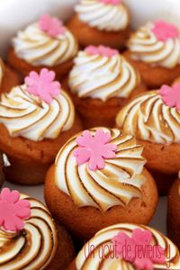 Cupcakes Framboise Meringuée