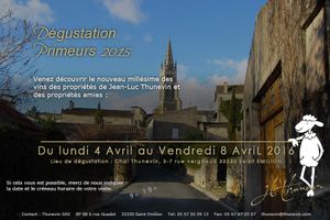 Dégustation primeurs 2015
