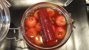 Cerises au vinaigre