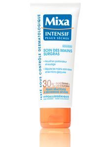 J'ai testé le soin des mains surgras de Mixa