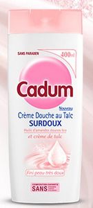 J'ai testé la Crème Douche au Talc Surdoux de Cadum