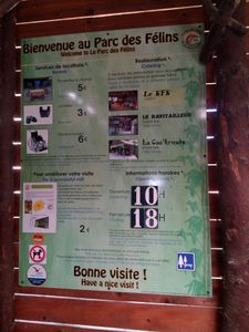 Le parc des félins