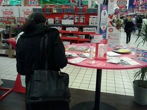 Topicrem chez Carrefour de St Egrève & de Montesson