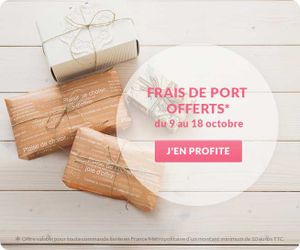Frais de port offert chez Topicrem