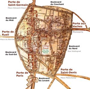 Une visite de Nanterre, cité de Geneviève et des parisii ?