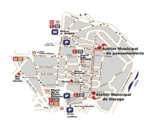 Plan des ateliers