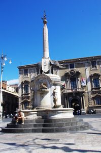 Les fontaines de Catane, Sicile Fontane di Catania, Sicilia