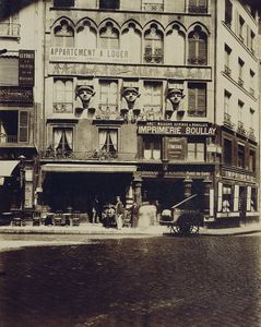 La place du Caire en 1903 Eugène Atget