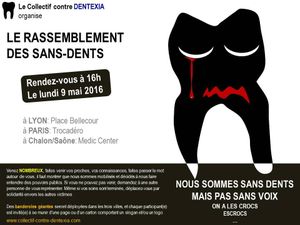 Nous sommes sans dents mais pas sans voix