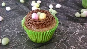 Cupcakes nid de pâques