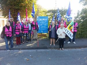Action au cimetière de Dunkerque, vendredi 2 octobre 2015